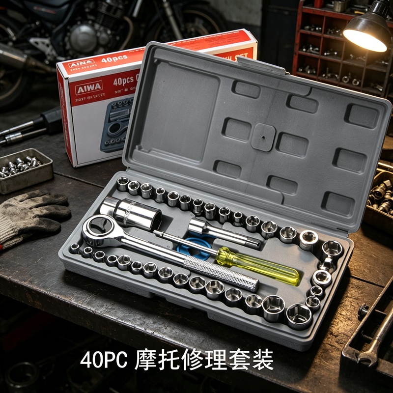 Car Workshop Tools And Equipment - ชุดเครื่องมือถอดประกอบรถยนต์ ชุดประแจซ็อกเก็ตสำหรับซ่อมบำรุงรถยนต์ อุปกรณ์เสริมสำหรับการบำรุงรักษารถยนต์ในศูนย์บริการ