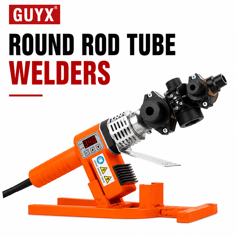 Tools Workshops - เครื่องเชื่อมท่อพลาสติกจอแสดงผลดิจิตอลกลมก้านท่อเชื่อมอุณหภูมิปรับได้เครื่องมือเชื่อมฟิวชั่นร้อน 360 องศาสำหรับเชิงปฏิบัติการ