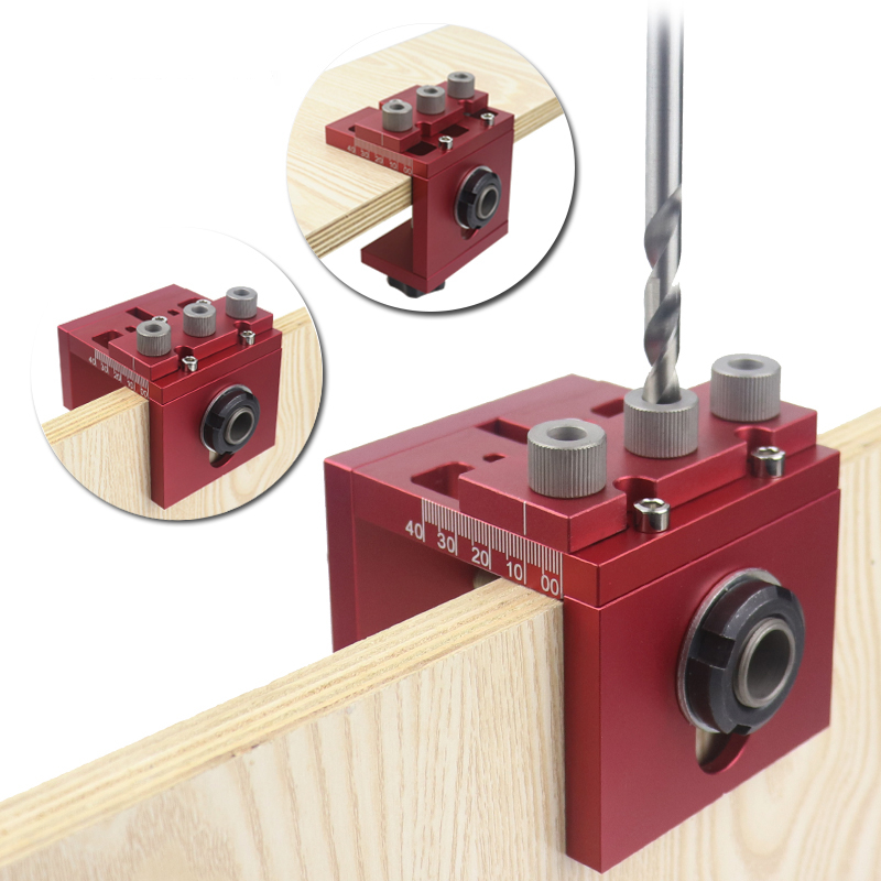 Pocket Hole Jig - ที่ถอดออกได้ 3 in 1 Doweling Jig