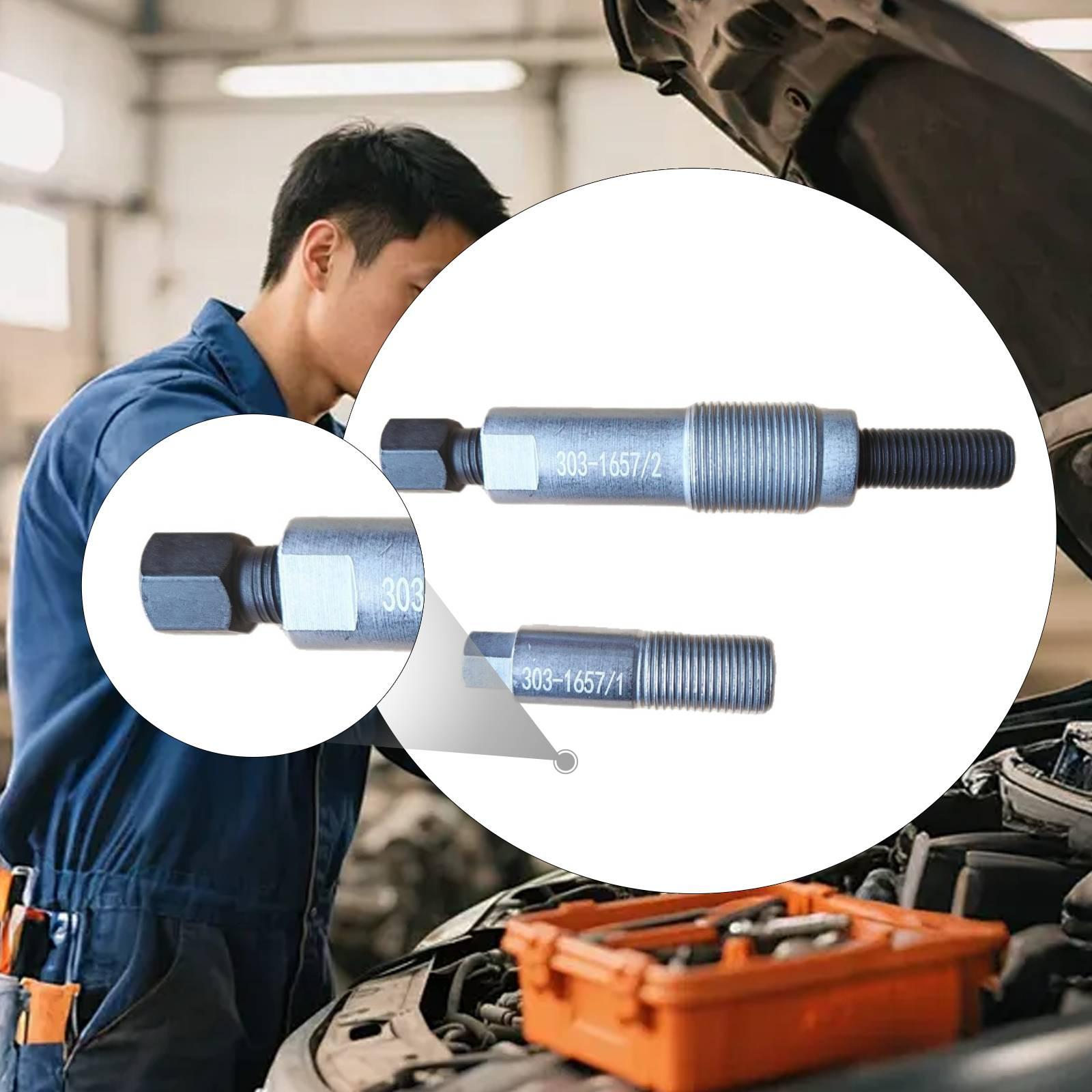 Workshop Use Tools - เครื่องมือถอดพูลเล่ย์เพลาข้อเหวี่ยงโลหะ ทนทาน สำหรับถอดแดมเปอร์ ใช้ในงานซ่อมบำรุง Ford Ranger