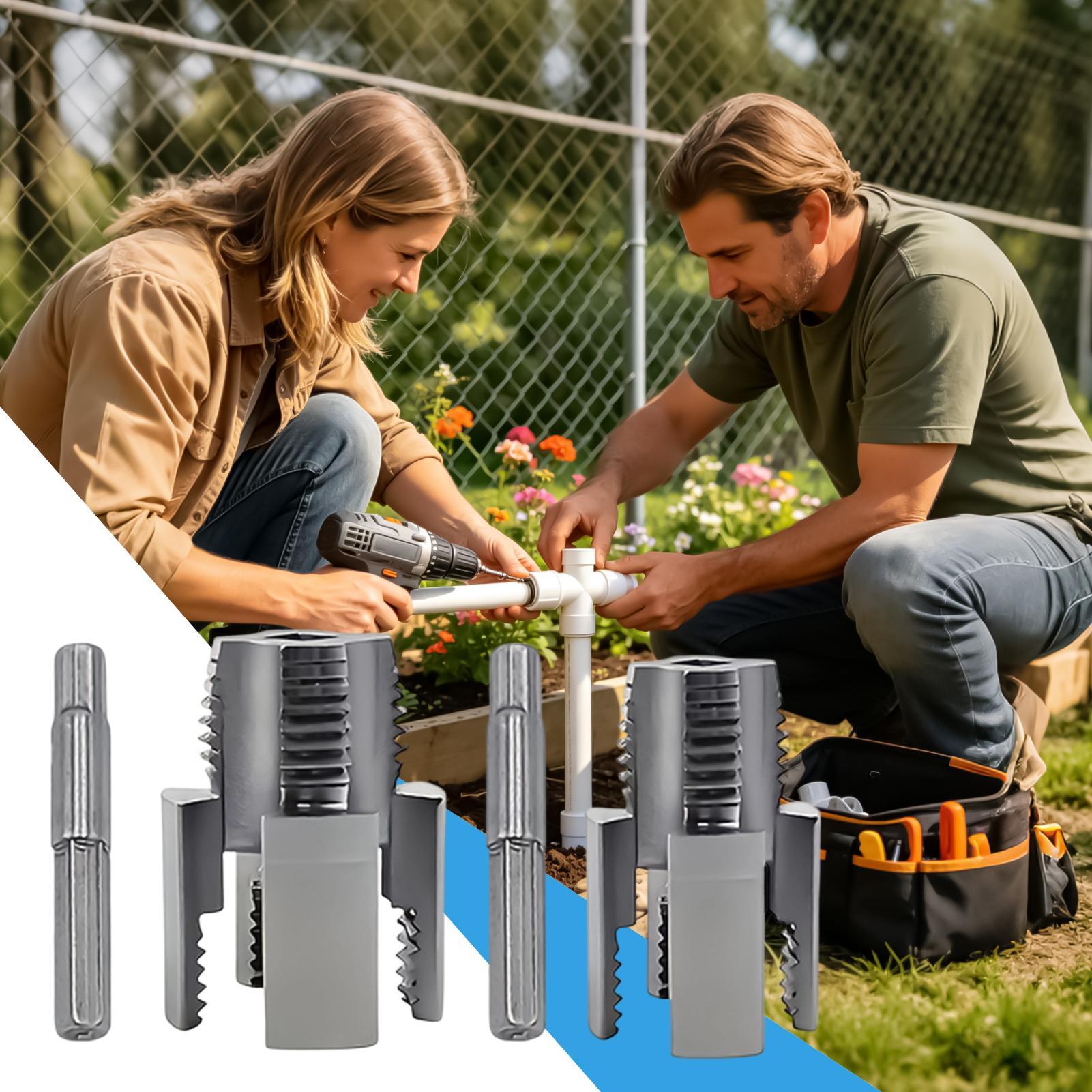 Tools In Metal Workshop - ชุดเครื่องมือต๊าดเกลียวท่อ PVC โลหะ หลายขนาด ตัดเกลียวท่อได้ทั้งภายในและภายนอก เครื่องมือช่างประปา