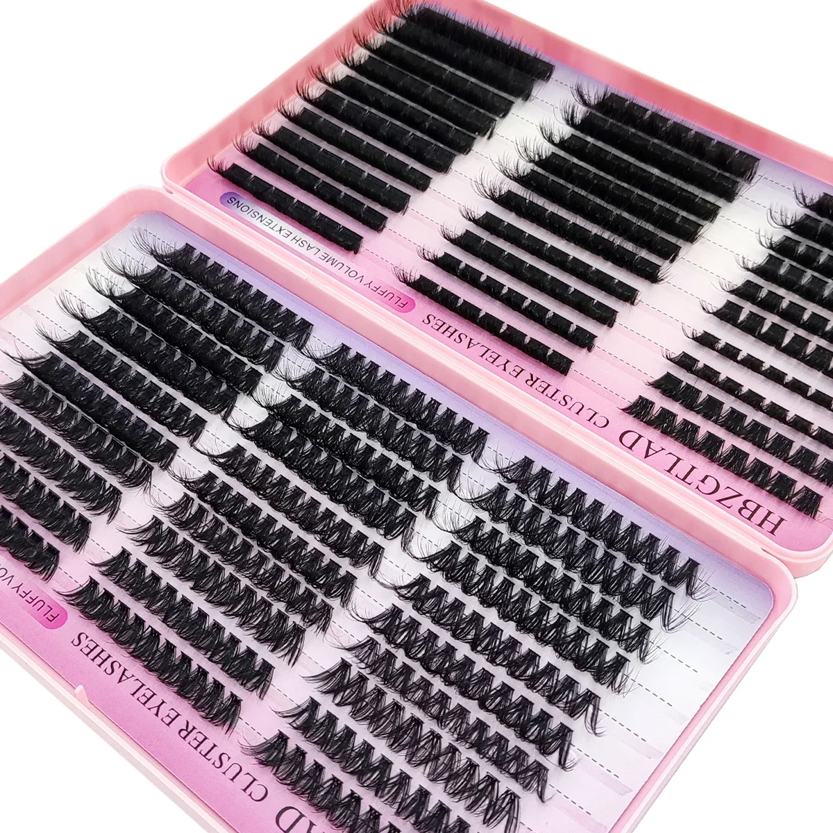 Tools Qa - HBZGTLAD ใหม่ 60D-200DMix ขนตาปลอมแบบช่อ 5D ฟูฟ่อง