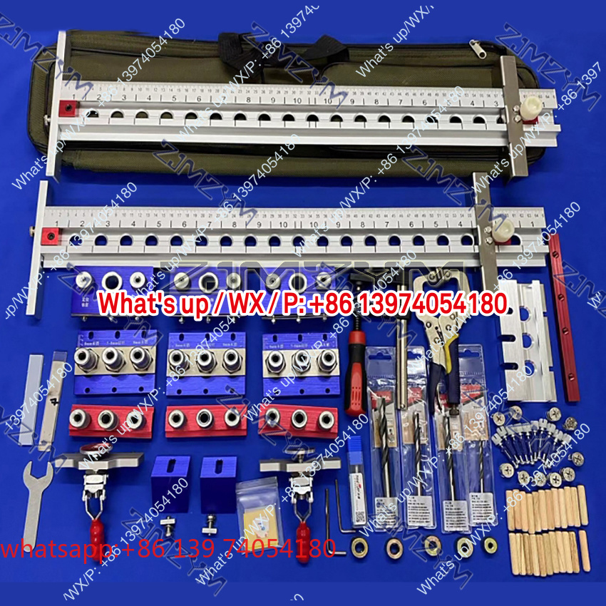 Pocket Hole Jig - อุปกรณ์เจาะรูแบบปรับได้ 3 in 1 พร้อมไม้บรรทัด 65