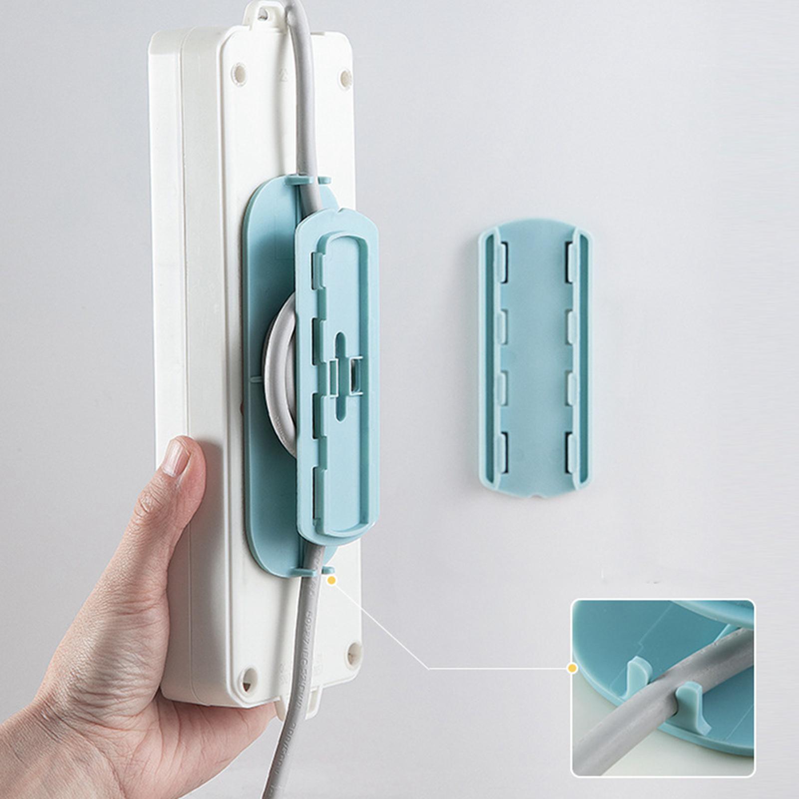Workshop Tools On Wall - Self Adhesive Power Strip เดสก์ท็อปซ็อกเก็ตผู้ถือ Fixator