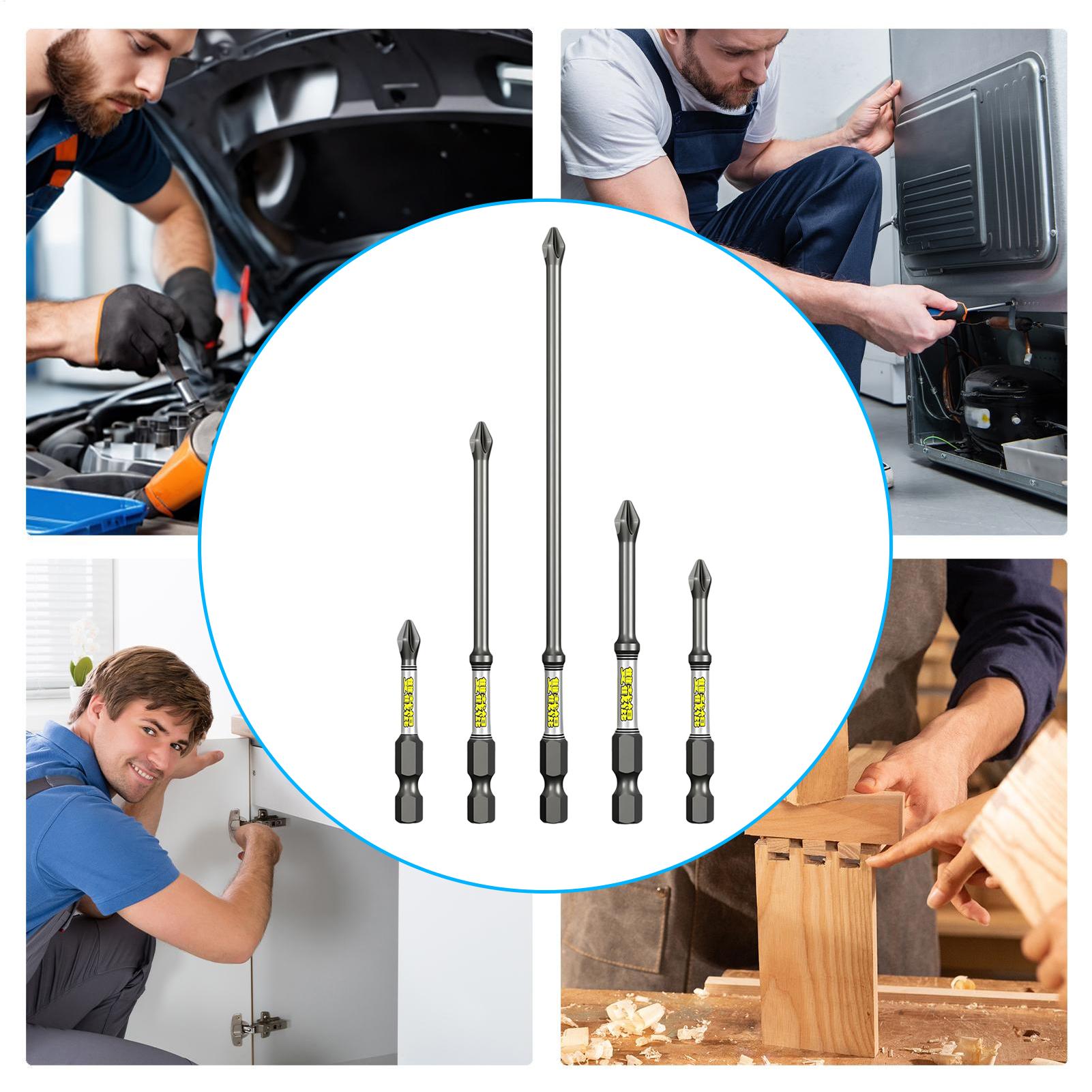 ชุดดอกไขควง 5 ชิ้น ชุดเครื่องม - Tools Workshops บทวิจารณ์และราคา