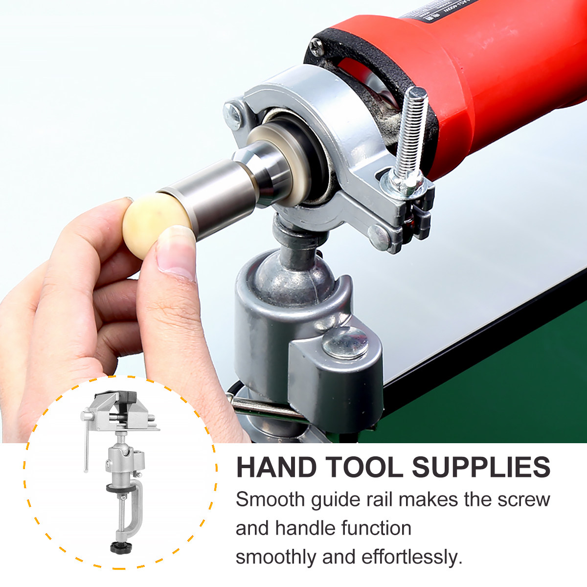 แคลมป์หนีบโต๊ะแบบหมุนได้ ขาจับ - Bench Vise Swivel บทวิจารณ์และราคา