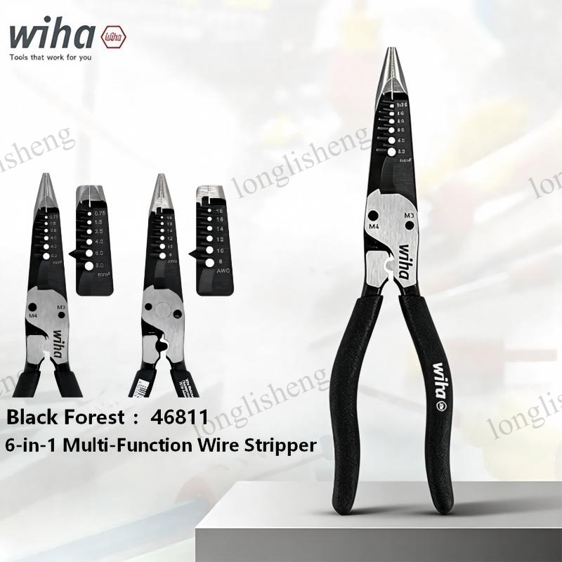Wiha 46811 BlackForest คีมปากแ - Tools Vn บทวิจารณ์และราคา
