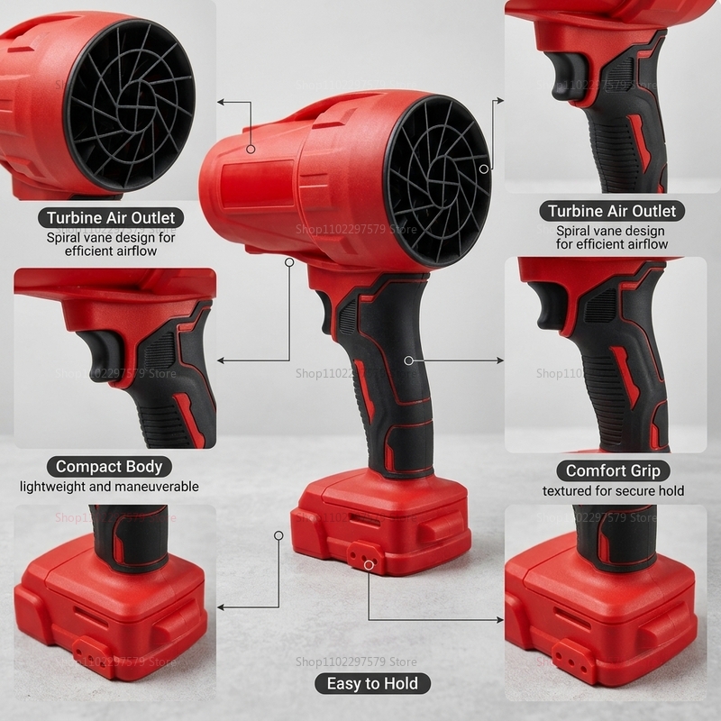 พัดลมเป่าลมไร้สาย 18V พร้อมมอเ - Workshop Use Tools บทวิจารณ์และราคา