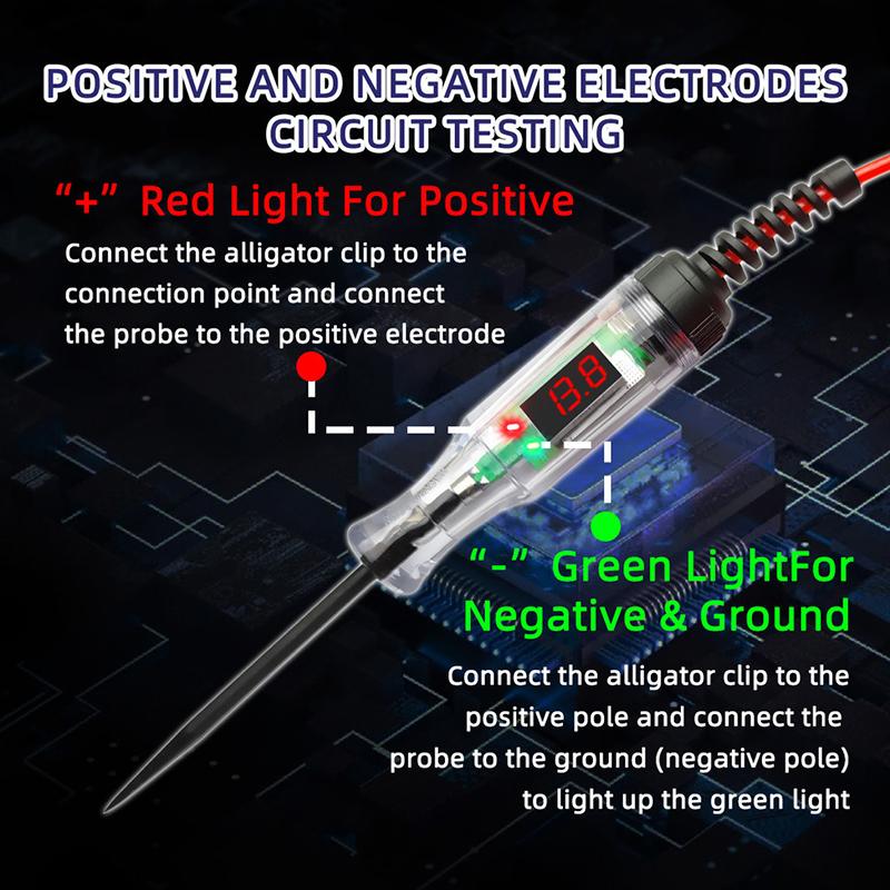 ปากกาทดสอบแรงดันไฟฟ้า 3V 120V  - Workshop Use Tools บทวิจารณ์และราคา