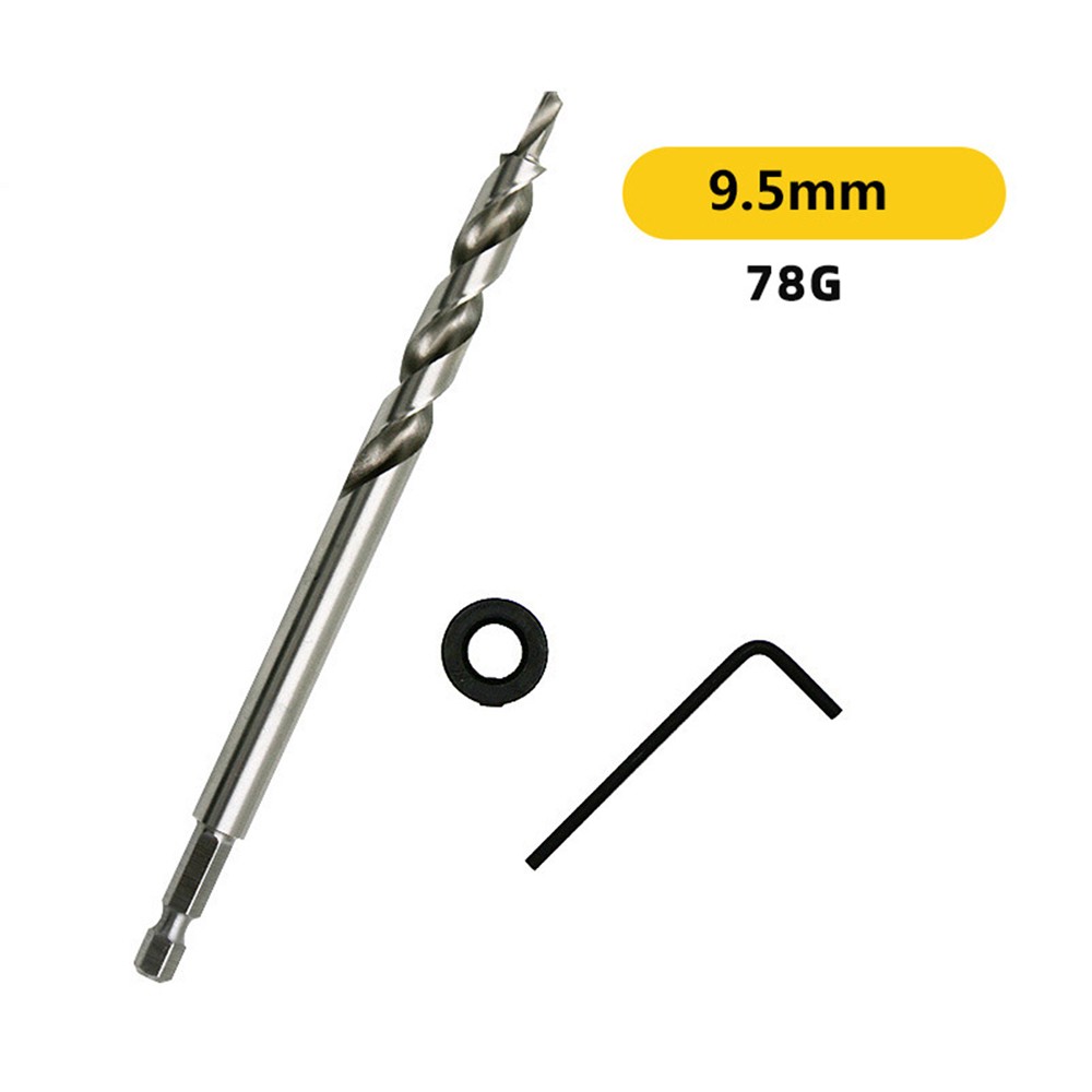 Hex Step Drill Bit 14 9 5 มม.  - Pocket Hole Jig บทวิจารณ์และราคา