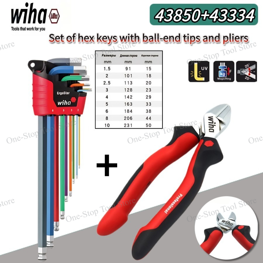 WIHA 43850 ชุดประแจหกเหลี่ยม 9 - Tools Vn บทวิจารณ์และราคา