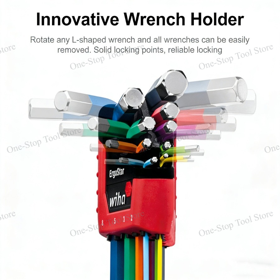 WIHA 43850 ชุดประแจหกเหลี่ยม 9 - Tools Vn บทวิจารณ์และราคา