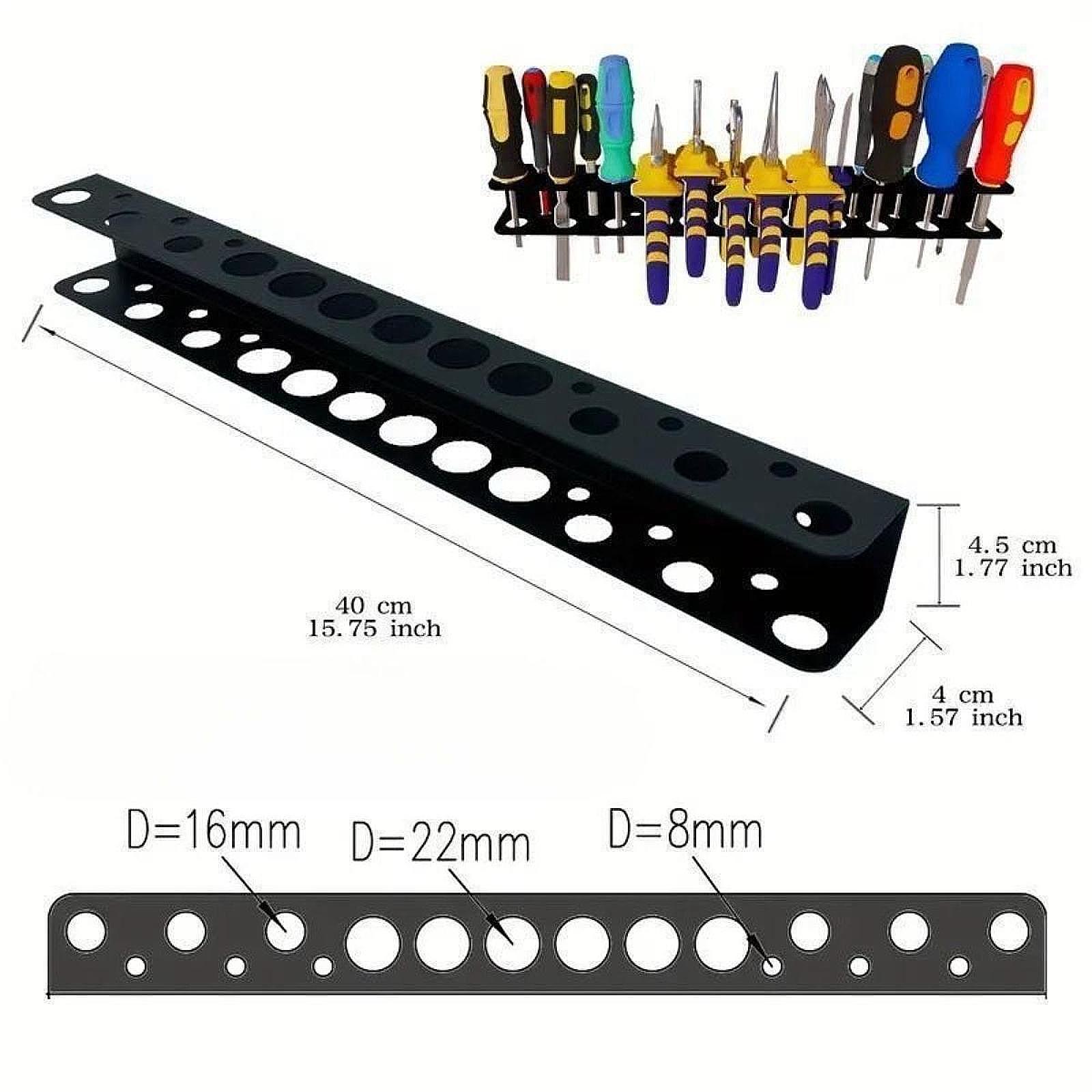ที่วางไขควงติดผนัง ชั้นวางอเนก - Workshop Tools On Wall บทวิจารณ์และราคา