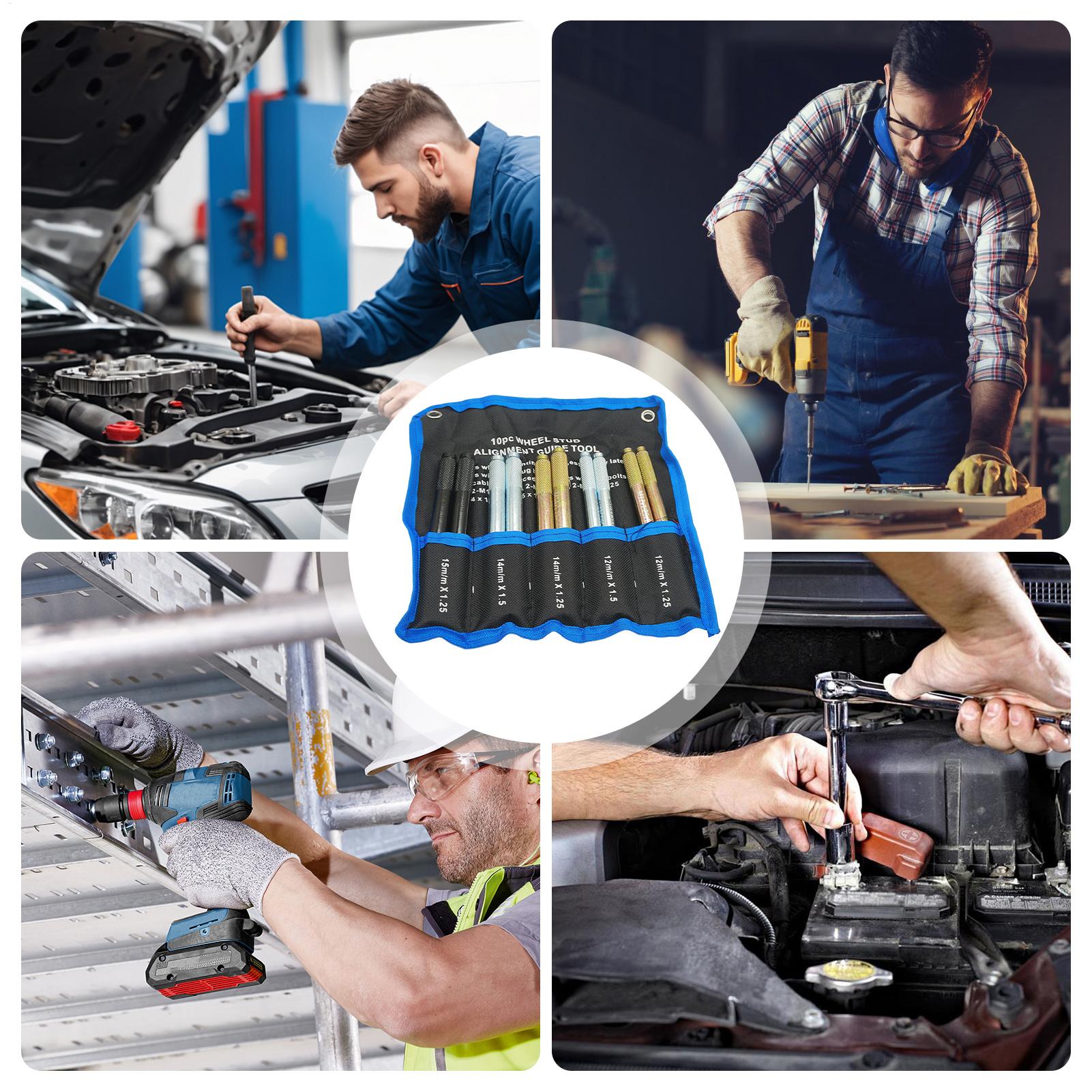 หมุดตั้งศูนย์ล้อ 10 ชิ้น อเนกป - Tools Workshops บทวิจารณ์และราคา