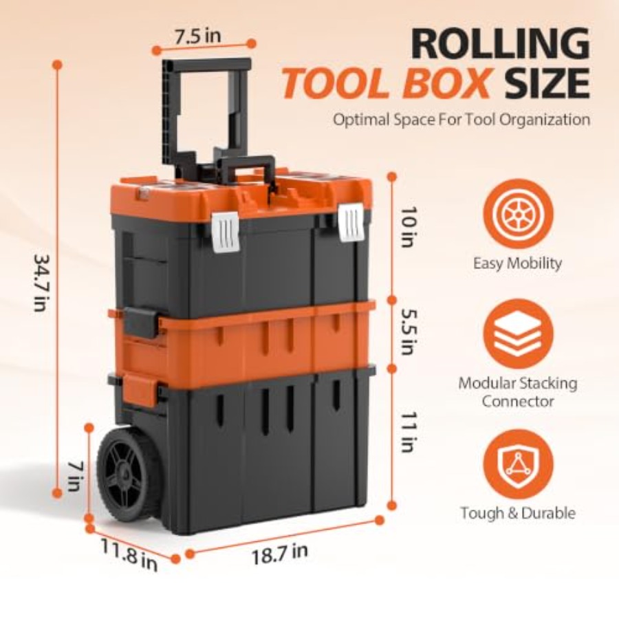 กล่องเครื่องมือแบบมีล้อ, กล่อง - Workshop Use Tools บทวิจารณ์และราคา