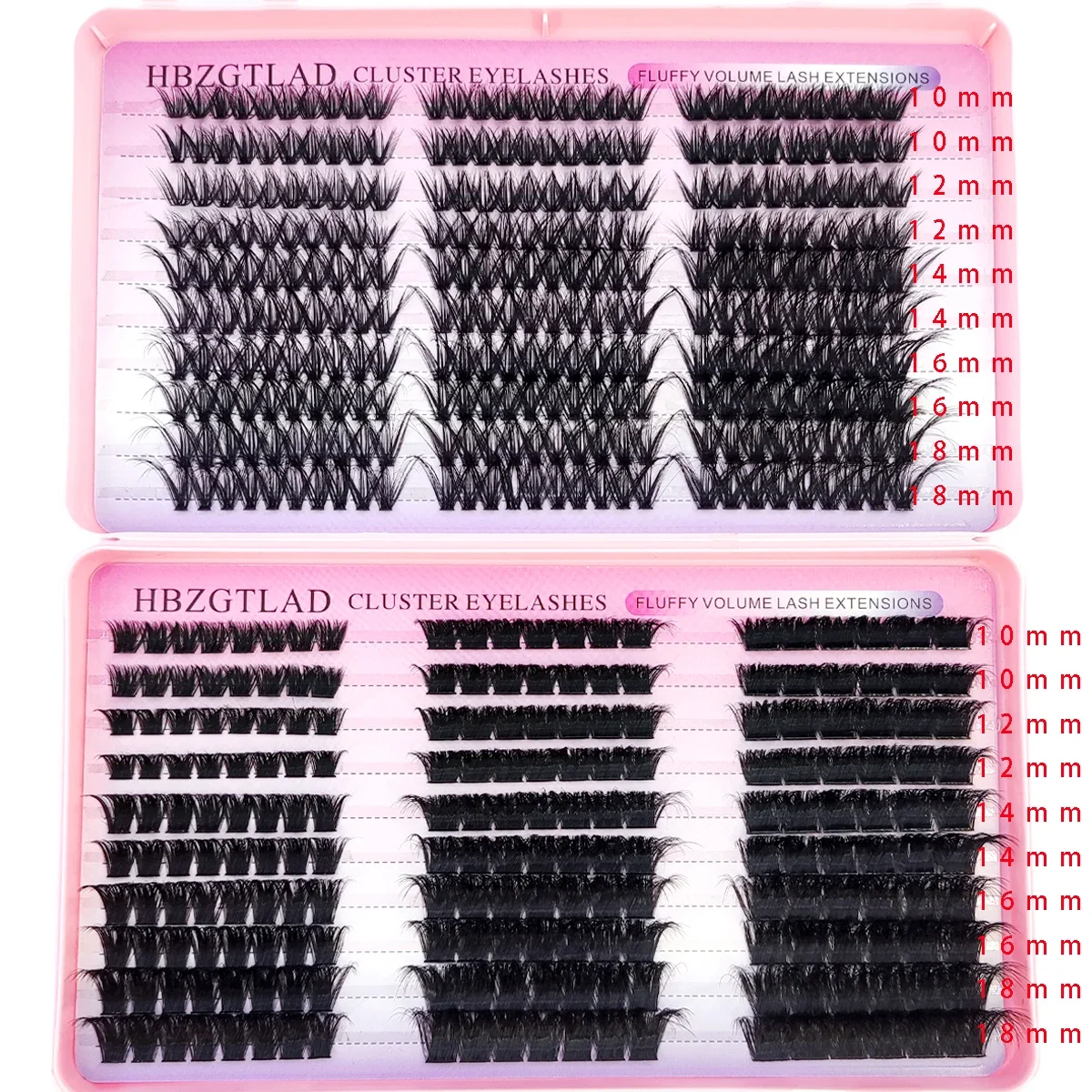 HBZGTLAD ใหม่ 60D-200DMix ขนตา - Tools Qa บทวิจารณ์และราคา