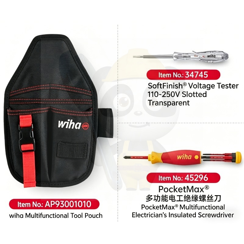 ชุดเครื่องมือช่างไฟฟ้า Wiha 90 - Tools Vn บทวิจารณ์และราคา