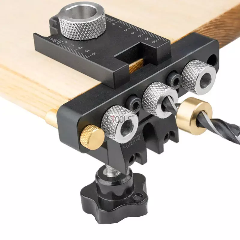 ชุดอุปกรณ์เจาะเดือยปรับระดับได - Pocket Hole Jig บทวิจารณ์และราคา