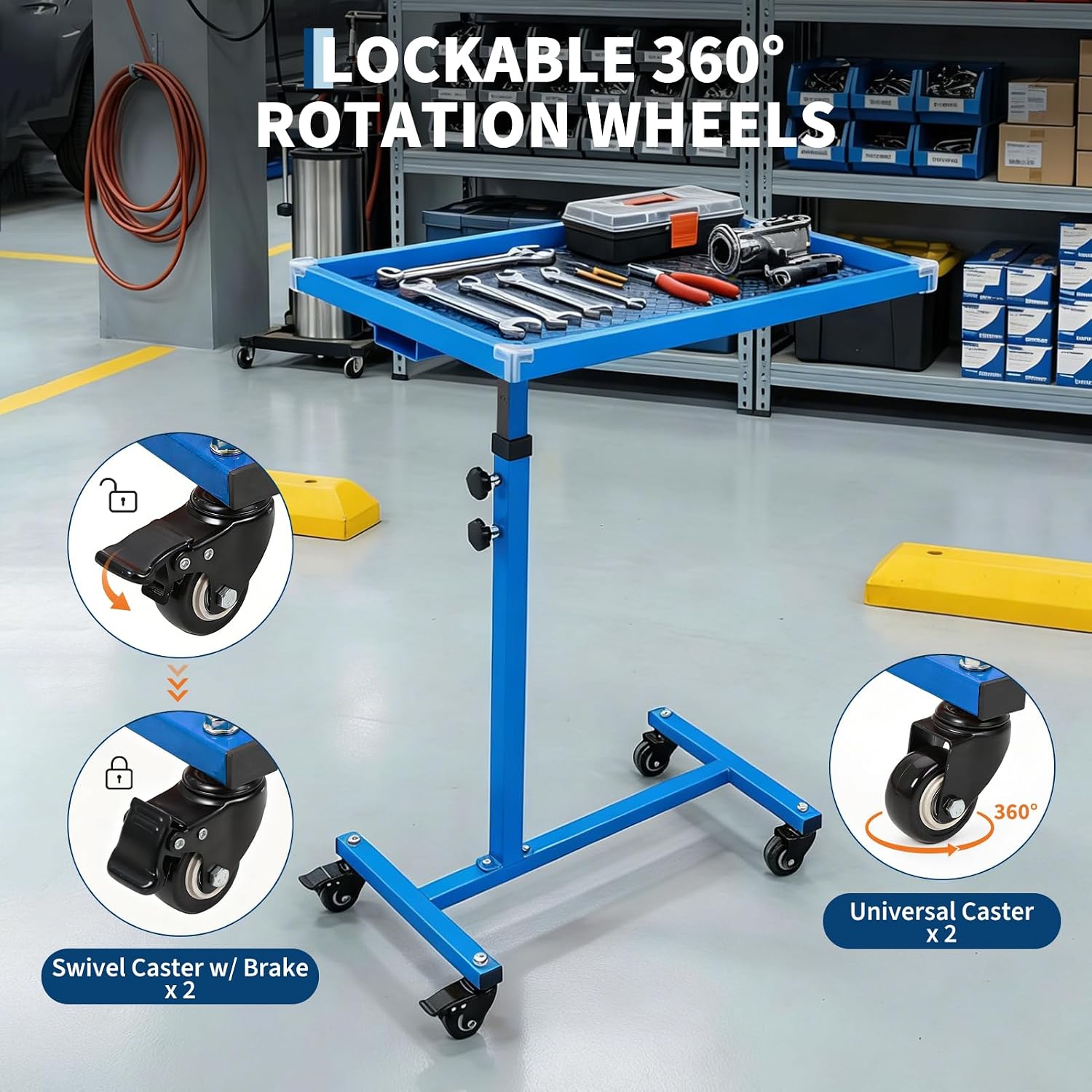 โต๊ะเครื่องมือแบบมีล้อ Tacleek - Tools Mechanical Workshop บทวิจารณ์และราคา